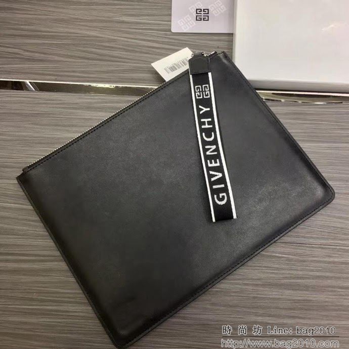 GlVENCHY紀梵希 2018最新 熱賣款式 專櫃品質 頂級進口牛皮 原版五金 拉鏈手包 091888  tsg1096
